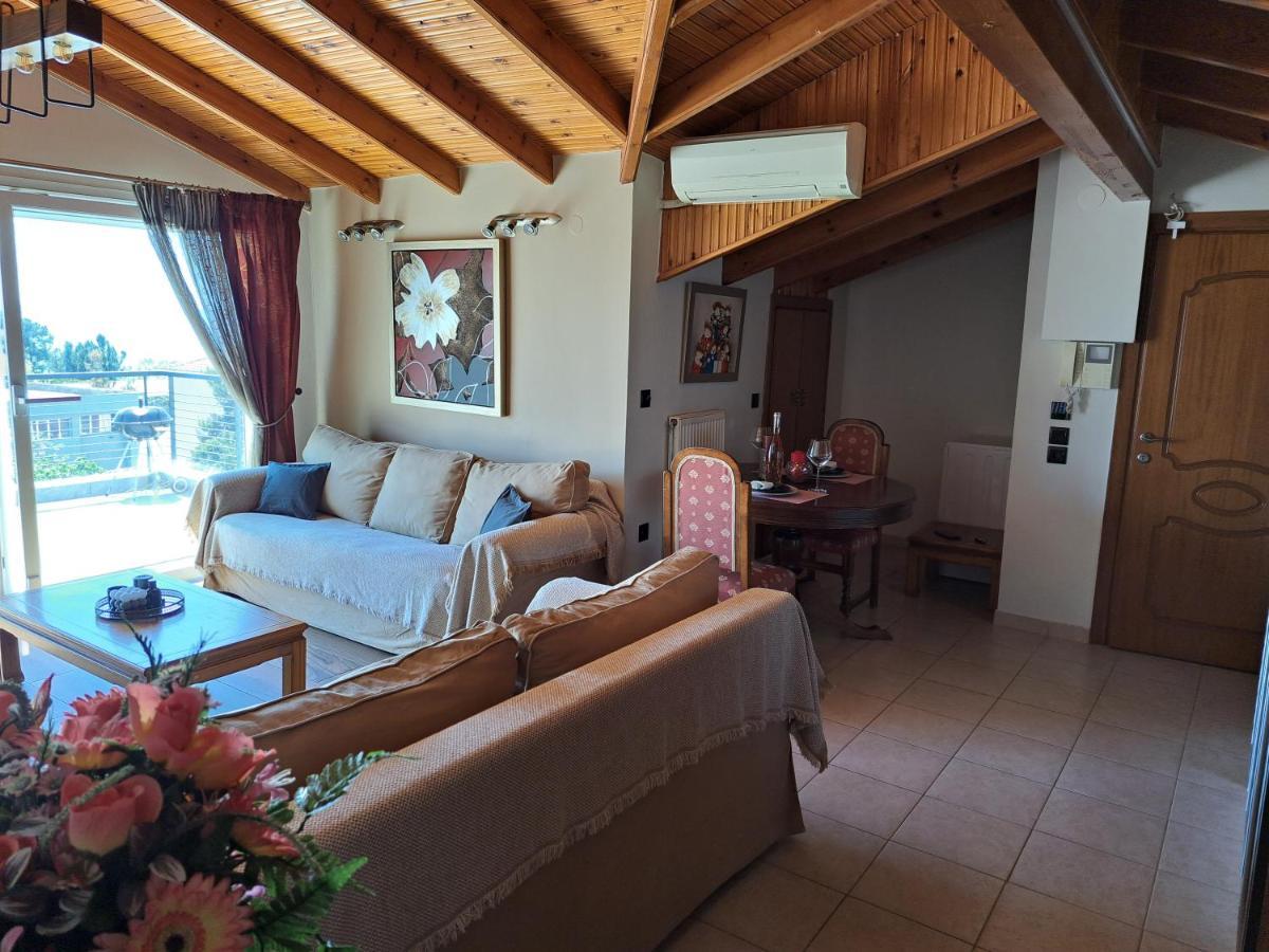 Attic Apartment Nea Moudania Exterior photo